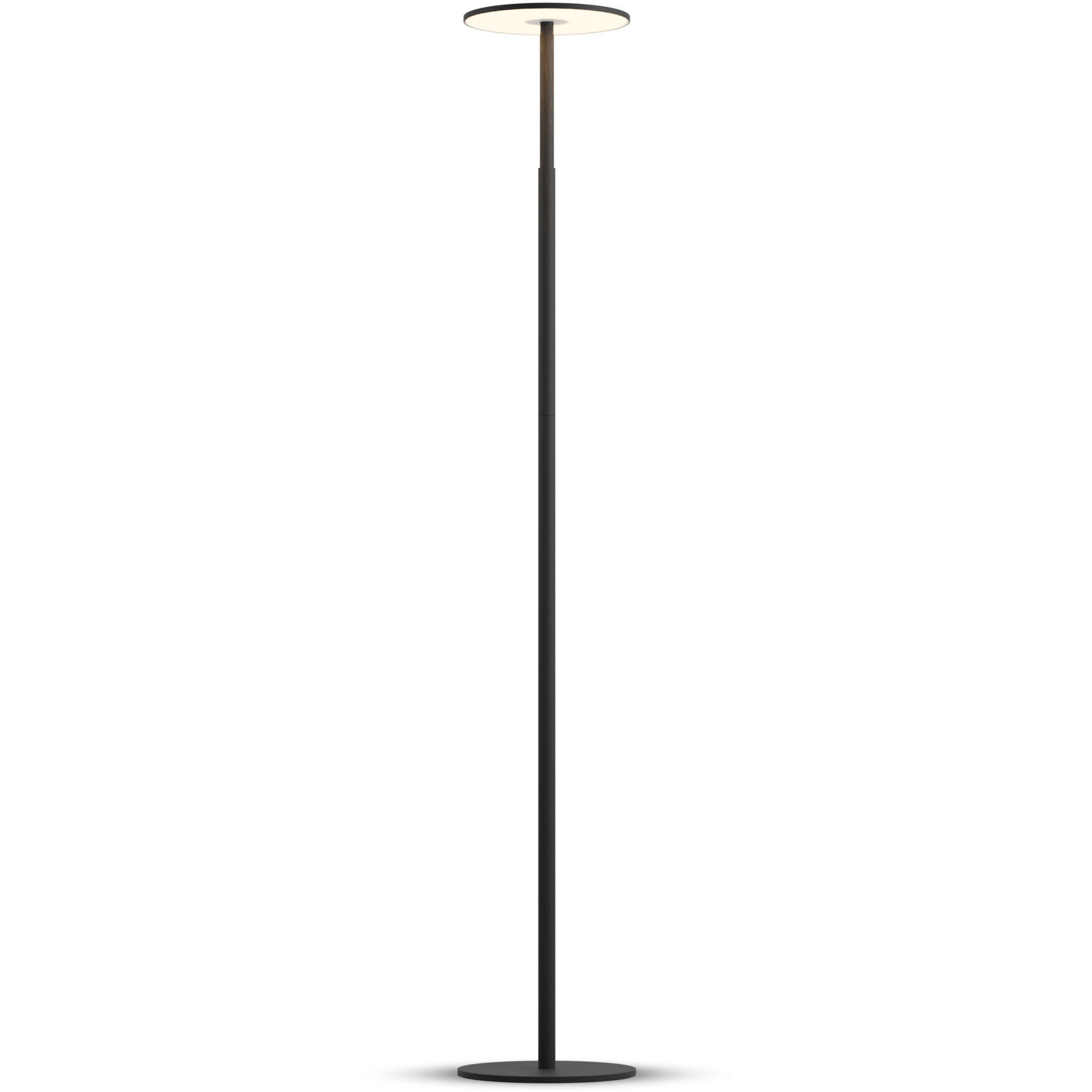 Yurei 51.5 inch 14.00 watt Matte Black Floor Lamp Portable Light